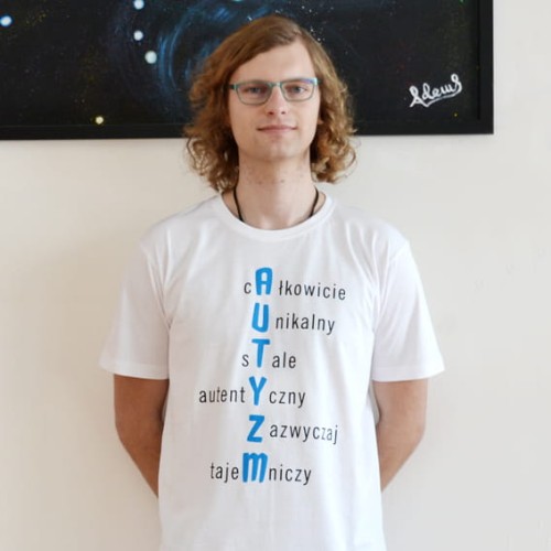 t-shirt biały Autyzm męski 1.jpg